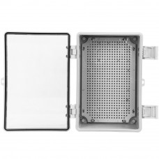 12 x 12 x 6.7In IP66 waterproof ABS Plastic Enclosure With Clear cover