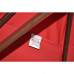 9' Aluminum Manual Lift Umbrella Outdoor Commercial Parasol - Wine Red