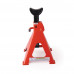 6-Ton Double Locking Pin Jack Stand With Cast Ductile Iron Ratchet Bar