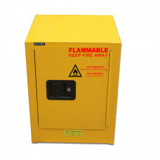 Flammable Cabinet 4 Gallon 22" x 17" x 17" Self-Closing Door