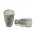 1" Body 1"NPT Hydraulic Quick Coupling Flat Face Carbon Steel Socket Plug 2900PSI ISO 16028 HTMA Standard