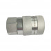 1" Body 1"NPT Hydraulic Quick Coupling Flat Face Carbon Steel Socket Plug 2900PSI ISO 16028 HTMA Standard
