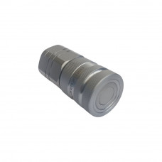 3/4" Body 1"NPT Hydraulic Quick Coupling Flat Face Carbon Steel Socket Plug High Pressure ISO 16028 4785PSI