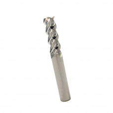 8mm, 5/16", 3 Flute, End Mill, For Aluminum Alloy, H6, 50°, Made in Taiwan