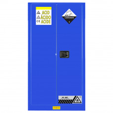 Flammable Cabinet Acid And Corrosive Cabinet 60 Gallon 65" x 34" x 34" Manual Door