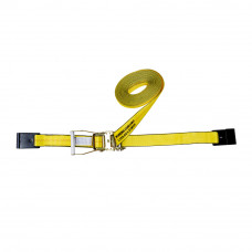 Ratchet Tie Down Strap With Flat Hook End 2