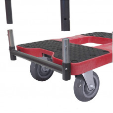 1800 lb Super-Duty E-Track Panel Cart Dolly Red