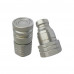 1" Body 1"NPT Hydraulic Quick Coupling Flat Face Carbon Steel Socket Plug High Pressure ISO 16028 4350PSI