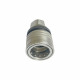 Hydraulic Quick Coupling Carbon Steel Manual Locking Ring Socket With Pressure Eleminator 4060PSI 3/4" BSP