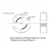 36mm/3mm Quick Release Hub Wheel Balancer Wing Nut
