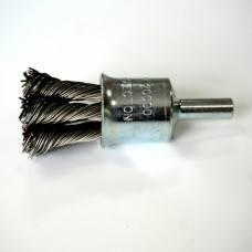 3/4 Inch (19mm) Knotted Steel wire End Brushes For Inside Cleaning
