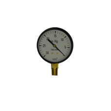Vacuum Pressure Gauge 0 to 30 inHg 2.5