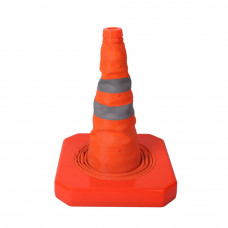 28" Retractable Traffic Cones Safety Road Parking Cone