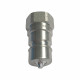 3/8" NPT ISO A Hydraulic Quick Coupling Carbon Steel Socket Plug 4567PSI