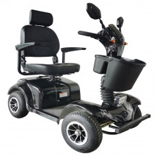 500W Heavy Duty Mobility Scooter  330 LB Load Capacity With Four Wheels  For Adults & Seniors, Black