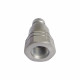 Hydraulic Quick Coupling Flat Face Carbon Steel Plug 4785PSI 3/4" Body 1.1/16-12UN High Pressure ISO 16028