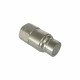 5/8" Body 3/4"NPT Hydraulic Quick Coupling Flat Face Carbon Steel Plug 3625PSI ISO 16028 HTMA Standard