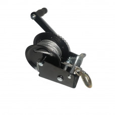 Electroplated Pulling Hand Winch for Wire Rope 2000 lbs Capacity