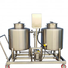 Automatic CIP System Washing Machine with Two Tanks for Food  and Beverage Industries