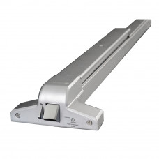 Push Bar Panic Exit Device 304 Stainless Steel with Exterior Lever Handle