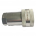 1-1/2" NPT Hydraulic Quick Coupling ISO A Carbon Steel Socket Plug 2610PSI