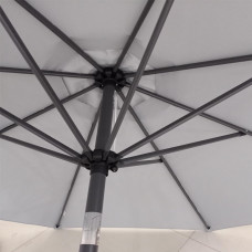 30pcs 9ft Outdoor Marketing Patio Umbrella Crank and Tilt Silvergrey