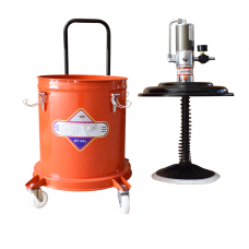 9.25 Gallon Portable High Pressure Pneumatic Grease Pump Set 35L Air Operated Grease Pump with High Quality Grease Gun