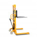 Bolton Tools Straddle legs Stacker 2200lbs Capacity 63" Lift Height Adjustable Fork width From 7.9" to 37.4"