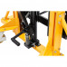 Bolton Tools Straddle legs Stacker 2200lbs Capacity 63" Lift Height Adjustable Fork width From 7.9" to 37.4"
