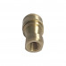 1/2" NPT ISO B Hydraulic Quick Coupling Brass Socket 2320PSI