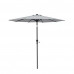 25pcs 6FT Marketing Patio Umbrella   Silvergrey