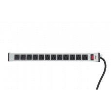 12 Outlet Power Strip for Tablet Charging Cabinet
