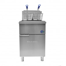 5 Tube NG Commercial  Deep Fryer-150,000 BTU Solid State Control