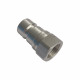 3/8" NPT Hydraulic Quick Coupling Stainless Steel ISO A AISI316 Socket Plug 2900 PSI