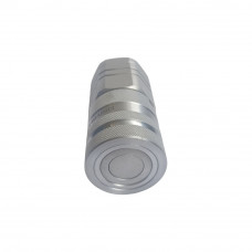 3/4" Body 1"NPT Hydraulic Quick Coupling Flat Face Carbon Steel Socket High Pressure ISO 16028 4785PSI