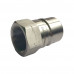 1-1/4" NPT ISO A Hydraulic Quick Coupling Stainless Steel AISI316 Plug 1160PSI