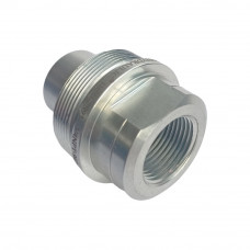 3/4"Hydraulic Quick Coupling Carbon Steel Socket Plug High Pressure Screw Connect 9425PSI NPT Poppet Valve
