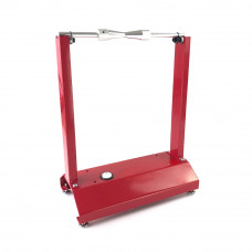 Red Motorcycle Static Wheel Balancer Tire Stand Truing Stand