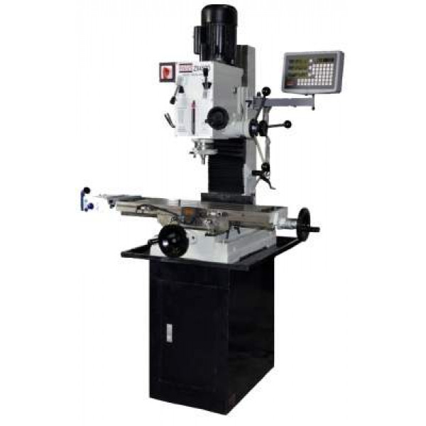 Bolton Tools ZX45PD 9 1/2" x 32" Gear Drive Milling Machine W. X Axis Power Feeder & 3 Axis DRO