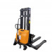 Semi-Electric Straddle Stacker 2200 LB. 118" Lift Semi-Electric Forklifts Stackers With Adj. Forks & Legs