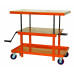 Hand Crank Operated Post Lift Table Mechanical Hand-Crank Hydraulic Lift Table 24