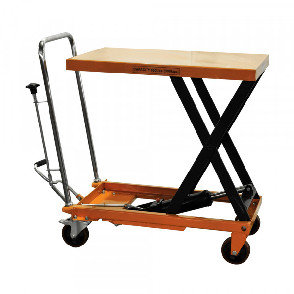660 lbs Capacity Hydraulic Lift Table Scissor Cart 32 9/32