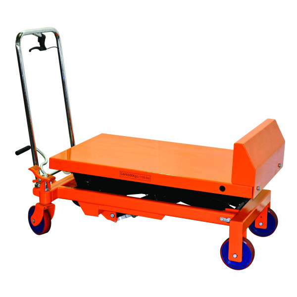 Hydraulic Lift Table Cart 39 3/8