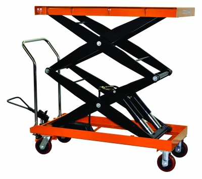 Hydraulic Double Scissor Lift Table Cart | 2200 lb | TF100SD